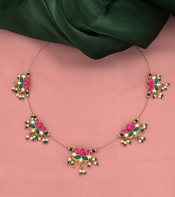 Styles of Lotus Necklace - Image 2